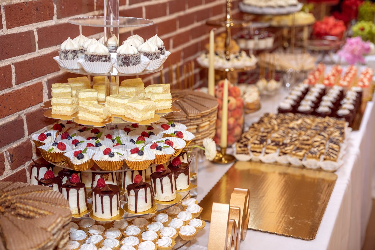 Table with Assorted Desserts